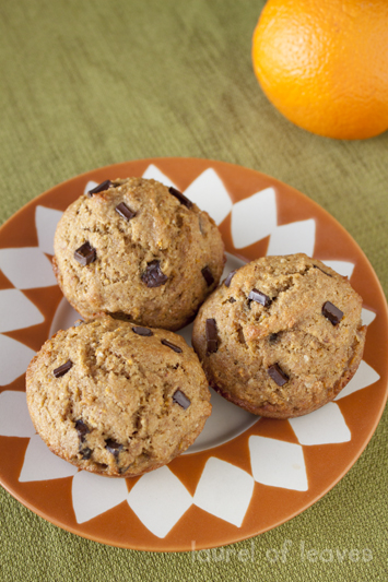 Whole Orange Chocolate Chip Muffins Whole Orange Chocolate Chip Muffins